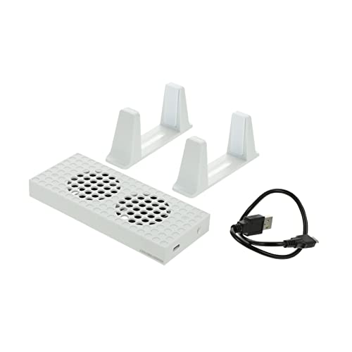 jojofuny Stabiler Vertikaler Ständer 3-Gang-lüfter Gaming-konsolen-Rack für S 2 USB-anschlüsse Zum Aufladen von jojofuny