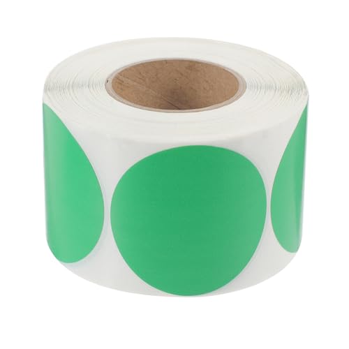 jojofuny 1 Rolle Drei-Sicht-Etikettpapier Schüttgut Klebeetikett Express-Etikett klebrige Thermoetiketten Namensetiketten Aufkleber Thermoetiketten​r Aufkleberpapier Green von jojofuny