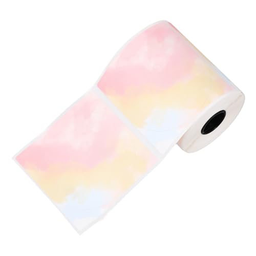 jojofuny 1 Rolle Druckerdrucketiketten Thermoetiketten Versandetiketten Thermoaufkleber Klebeband Name Selbstklebende Adressetiketten Expressetiketten Selbstklebende Etiketten Thermopapier von jojofuny