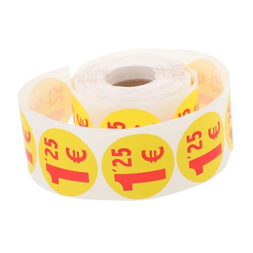 jojofuny 1 Rolle Preisschildaufkleber Kleine Aufkleber Vinyl Klebeetiketten Etikettenaufkleber Etiketten Aufkleber Papieraufkleber Namensaufkleber Tag Preisetikett Mit Leeren jojofuny 1 Rolle Preisschildaufkleber Kleine Aufkleber Vinyl Klebeetiketten Etikettenaufkleber Etiketten Aufkleber Papieraufkleber Namensaufkleber Tag Preisetikett Mit Leeren von jojofuny