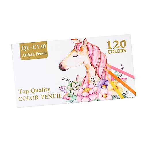 jojofuny 1 Satz 120 Buntstifte crafts kunsthandwerk künstler bleistifte set colored pens Farbige Stifte crayon schreibwaren Zeichenzubehör Bleistifte zeichnen Kunstbedarf hölzern Colorful von jojofuny