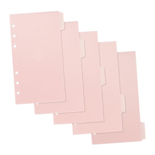 jojofuny 1 Satz Binder-bargeldbrief Schreibwaren Ringbuch Reißverschluss-ordner Versiegelung Poly-mailer Haken Dokumentieren Über Dem Türorganizer Etui Karte Verpackung Gefüttert Pp Rosa von jojofuny