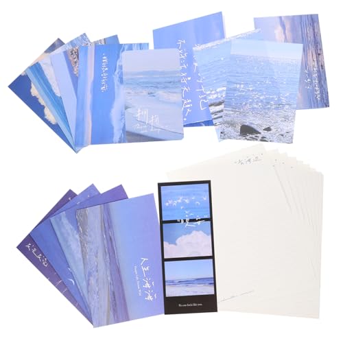 jojofuny 1 Satz Briefpapier Schreibpapier Zum Schreiben Von Briefen Stationäre Versorgung Dekoratives Druckerpapier Umschlag Zum Schreiben Von Briefen Briefversorgung Blue jojofuny 1 Satz Briefpapier Schreibpapier Zum Schreiben Von Briefen Stationäre Versorgung Dekoratives Druckerpapier Umschlag Zum Schreiben Von Briefen Briefversorgung Blue von jojofuny