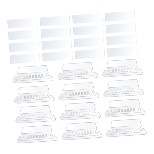 jojofuny 1 Satz Etikettenhalter farbig Pastell hängende Datei tragbar dokumente organizer Ordner-Labels aktenordner Aufhängelaschen und -einsätze Ordnerregister für Hängemappen PVC von jojofuny