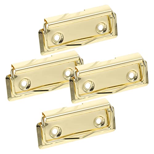jojofuny 1 Satz Metallclip -ordner Clips Clips Clipboard-clips Für Unternehmen Heftklammern Groß Bindeklammern Für Lehrer Büroklammern Aluminiumlegierung Golden 4 Stück jojofuny 1 Satz Metallclip -ordner Clips Clips Clipboard-clips Für Unternehmen Heftklammern Groß Bindeklammern Für Lehrer Büroklammern Aluminiumlegierung Golden 4 Stück von jojofuny