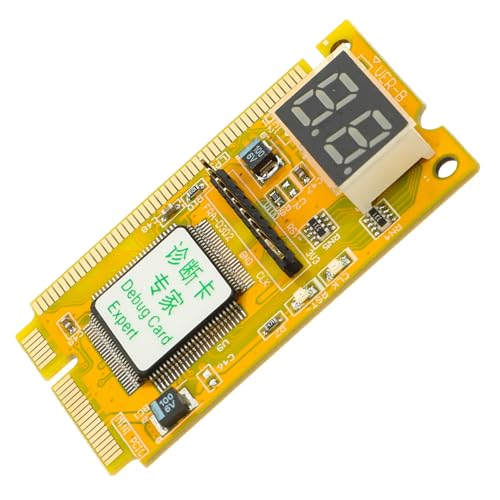 jojofuny 1 Satz Motherboard Computer Motherboards Motherboard Erkennungskarte Laptop Motherboard Erkennungskarte Laptop Motherboard Tester Modulplatinentest Elektronische Komponente Orange von jojofuny