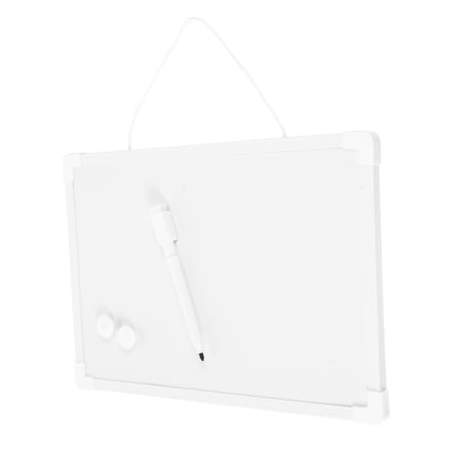 jojofuny 1 Satz Schreibtafel für whiteboard für Handliches Whiteboard Schreibtafel für kleines magnetisches Whiteboard trocken abwischbare Magnettafel PVC Weiß von jojofuny