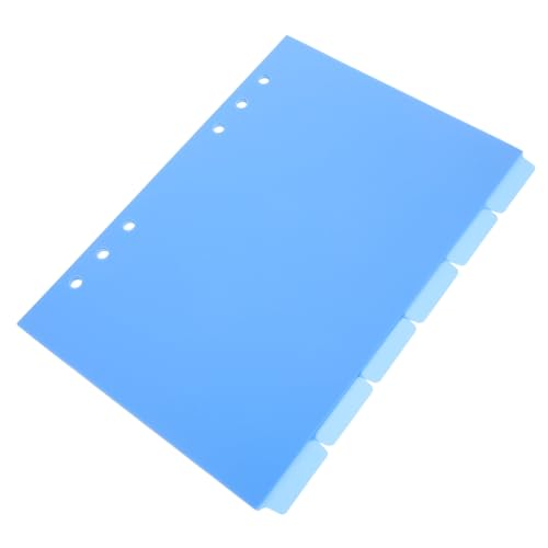 jojofuny 1 Satz Trennseite Bunt Registerkarten Heftertrenner Hefter Mit Trennwänden Veranstalter Farbige Binder -trenner Notizblock-marker Trennblätter Für Ordner Pp Blau 6 Stück jojofuny 1 Satz Trennseite Bunt Registerkarten Heftertrenner Hefter Mit Trennwänden Veranstalter Farbige Binder -trenner Notizblock-marker Trennblätter Für Ordner Pp Blau 6 Stück von jojofuny