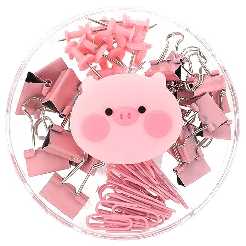 jojofuny 1 Set Dekorative Reißnägel Büroklammern Dokument Befestigungsklammern Papier Befestigungsklammern Korktafel Reißnägel Aktenordner Clips Papierordner Clips Kleine Reißnägel von jojofuny