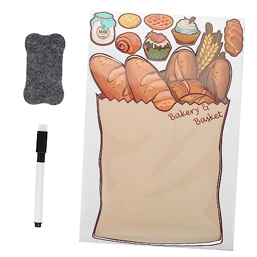 jojofuny 1 Set Message Board Kachel Notizblöcke Magnetplaner Wöchentliche Notizen Für Organizer Erinnerung Whiteboards Schreibblöcke Küchenplanung Whiteboard Kühlschrank Schreibtafel Pvc von jojofuny