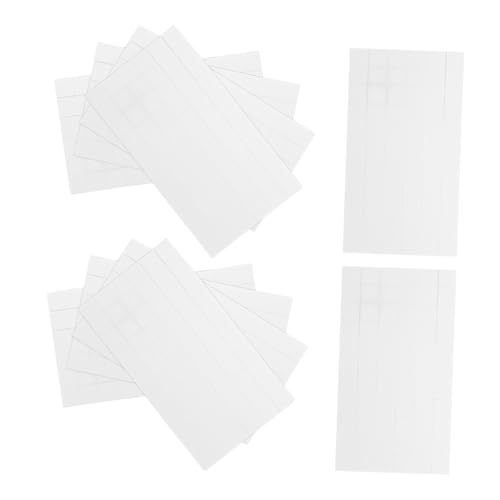 jojofuny 10 Blatt Foam Square -halterung Schaumstoffquadrate Selbstklebender Bastelschaum Schaumstoffhalterungen Doppelseitiges Schaumklebeband Zum Basteln Weiß Eva von jojofuny