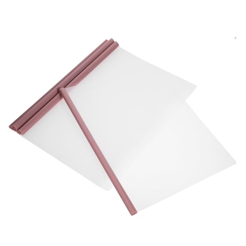 jojofuny 10 Stück Transparent Pull Rod Clip Abdeckung Unterlagen Klare Buchumschläge für Hardcover Organisation ordner Dokumentenhalter aus Kunststoff Dokumentenmappe Plastik Rosa jojofuny 10 Stück Transparent Pull Rod Clip Abdeckung Unterlagen Klare Buchumschläge für Hardcover Organisation ordner Dokumentenhalter aus Kunststoff Dokumentenmappe Plastik Rosa von jojofuny