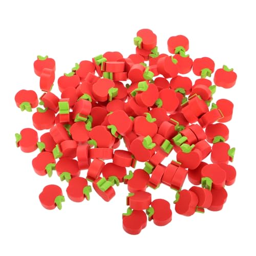 jojofuny 100 Stück Apfel-radiergummi Kind Winzig Gummiartig Karikatur Mini-radiergummis Für Den Schulanfang Whiteboard-radierer Rosa Mini-radierer Für Das Klassenzimmer Rot jojofuny 100 Stück Apfel-radiergummi Kind Winzig Gummiartig Karikatur Mini-radiergummis Für Den Schulanfang Whiteboard-radierer Rosa Mini-radierer Für Das Klassenzimmer Rot von jojofuny