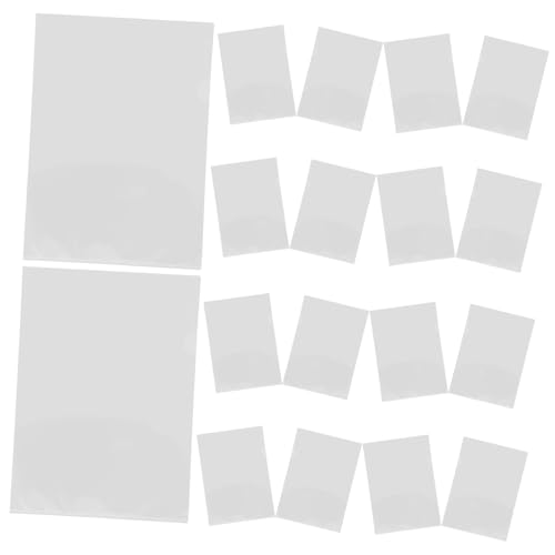 jojofuny 100 Stück Mappe Karteikarten-organizer Registerkarten Für Notizbücher Dateien Zeitschriftenaufbewahrung Mäppchen Rosa Ordner Tab Ordner Mit Mehreren Taschen Transparent Plastik von jojofuny