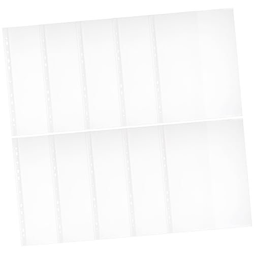 jojofuny 100 Stück Schutzfilm Ordner wiederverwendbar Löcher Taschen lose Mini Fotoseitenschutz klarer Seitenschutz Plastik-Losblattseiten transparente Aktenhalter Beschützer melden pp jojofuny 100 Stück Schutzfilm Ordner wiederverwendbar Löcher Taschen lose Mini Fotoseitenschutz klarer Seitenschutz Plastik-Losblattseiten transparente Aktenhalter Beschützer melden pp von jojofuny