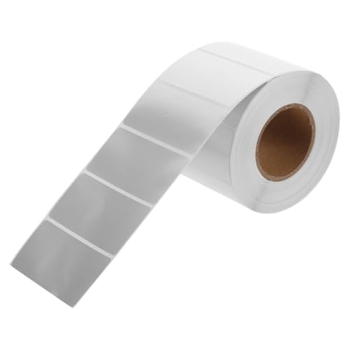 jojofuny 1000 Stück Barcode Druckpapier Etikettenaufkleber Selbstklebende Vinyl Etiketten Große Bedruckbare Post Klebeetiketten Zum Beschriften Kleiner Wasserdichter Etiketten von jojofuny