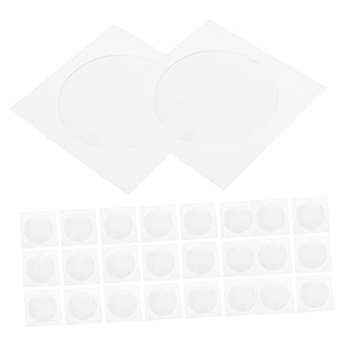 jojofuny CDs DVD-hüllen Papierhüllen 100 Stück Aufbewahrungstaschen Für Discs Für Büro Zuhause von jojofuny