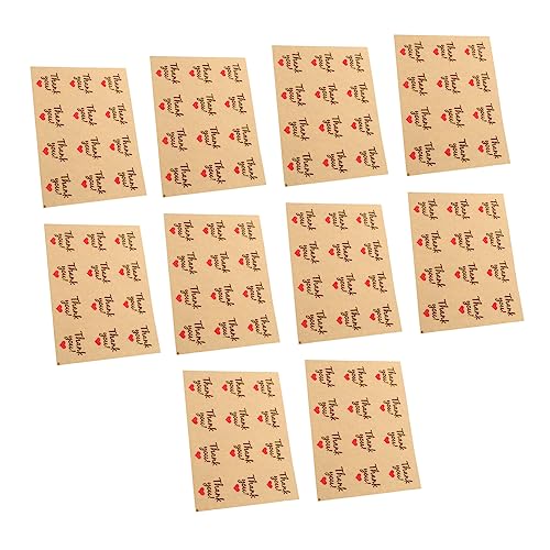 jojofuny 10Blätter Dichtungsaufkleber Selbstklebend Sticker für Bäckereien Süßwarenläden und Supermärkte Ablösbar und Papierbasiert für Kreative Verpackungen und jojofuny 10Blätter Dichtungsaufkleber Selbstklebend Sticker für Bäckereien Süßwarenläden und Supermärkte Ablösbar und Papierbasiert für Kreative Verpackungen und von jojofuny
