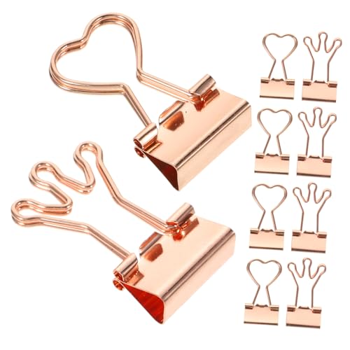 jojofuny 10Stücke Kleine Büroklammern Farbige Binder Clips für Büro Organisieren von Dokumenten Notizen und Fotos Robust und Langlebig Rosen Design jojofuny 10Stücke Kleine Büroklammern Farbige Binder Clips für Büro Organisieren von Dokumenten Notizen und Fotos Robust und Langlebig Rosen Design von jojofuny