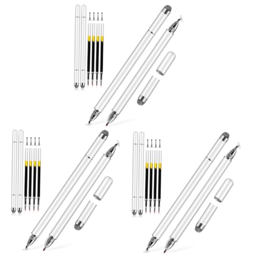 jojofuny 12 Sets Bildschirmstift Stylus-Stift Für Telefon-Tablet Universal-Stylus 3 in 1 Kapazitiver Stift Leichtes Tragbares von jojofuny