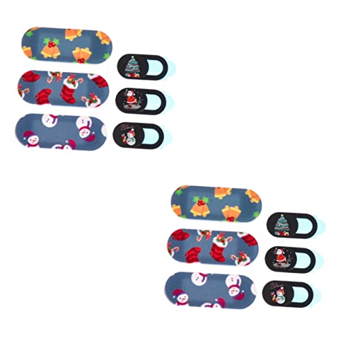 jojofuny 12 STK Weihnachtskameraabdeckung Abdeckfolie für Computerkameras Kameraabdeckung für Laptops kameraabdeckung Laptop-zubehör Schoßtisch Handy- -Abdeckung -Cover jojofuny 12 STK Weihnachtskameraabdeckung Abdeckfolie für Computerkameras Kameraabdeckung für Laptops kameraabdeckung Laptop-zubehör Schoßtisch Handy- -Abdeckung -Cover von jojofuny