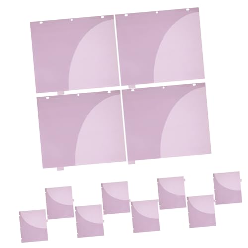 jojofuny 12 Stück Dokumententrenntasche Pastell Trennzeichen Mehrere Brief Für Separator Zu Planer Fügt Tasche Ein Scheibengebundene Trennblätter Registerkarten Eingesteckt Pp Violett von jojofuny
