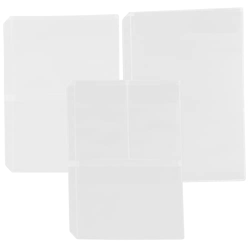 jojofuny 15 Stück 6 Loseblatt Notizbuch Aufbewahrungstaschen Taschenordner Organizer Wasserdichter Halter Quittungsordner A5 Ordner Sechs Loch Ordnertaschen Durchsichtige von jojofuny