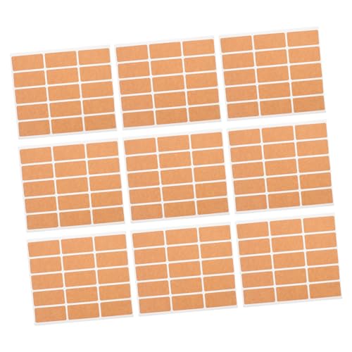 jojofuny 150 Stück Leere Namensaufkleber Etiketten Mini Aufkleber Vinyl Anhänger UV Dankeschön Planer Aufkleber Entfernbar Benutzerdefinierte Klebrige Süße Aufkleber Rechteckige von jojofuny