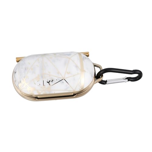 jojofuny 1Stück Kopfhörer Schutzhülle aus PC Material Stylische Kopfhörertasche für Buds Stoßfest Leicht für Zuhause Ladeöffnung für Einfachen von jojofuny