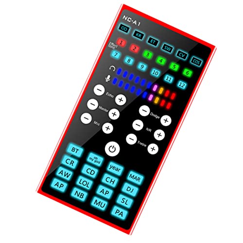 jojofuny 1stk Handy Soundkarte Soundkarten Für -Streaming Audiomischer -stimmenwechsler -soundkarten Klingen Sprachwechsler-gerät Sound-mischpult Audiokarten Metall Rot jojofuny 1stk Handy Soundkarte Soundkarten Für -Streaming Audiomischer -stimmenwechsler -soundkarten Klingen Sprachwechsler-gerät Sound-mischpult Audiokarten Metall Rot von jojofuny