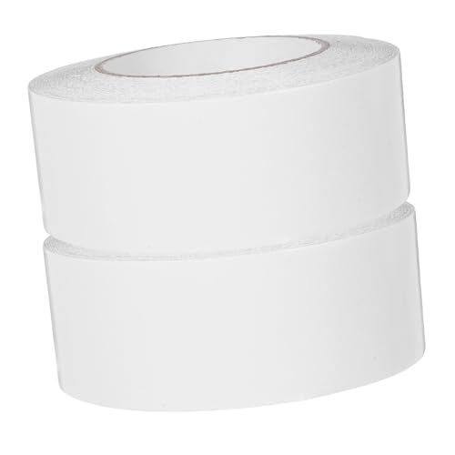 jojofuny 2 Rollen Duct Tape Teppich Doppelseitiges Gewebeband Doppelseitiges Teppichband Schweres Klebeband Für Teppichboden Starkes Dickes Bindeband Zum Abdichten Reparaturband von jojofuny