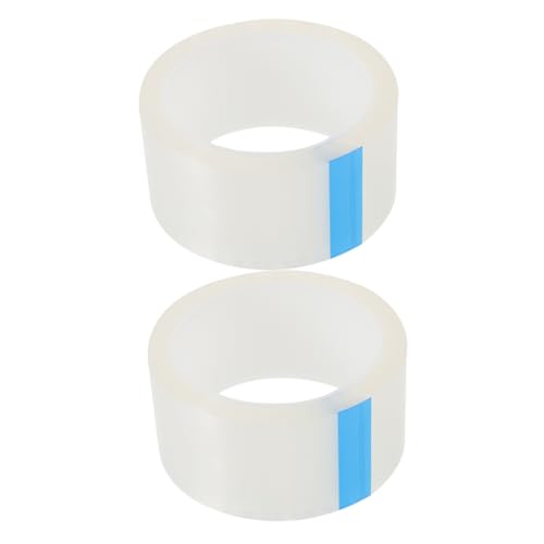jojofuny 2 Rollen Winddichtes Klebeband Wickeln Breites Durchsichtiges Klebeband Fenster Schwer Pflicht Dichtungsfolienband Durchsichtiges Paketband Hochleistungsbänder Acryl Transparent von jojofuny