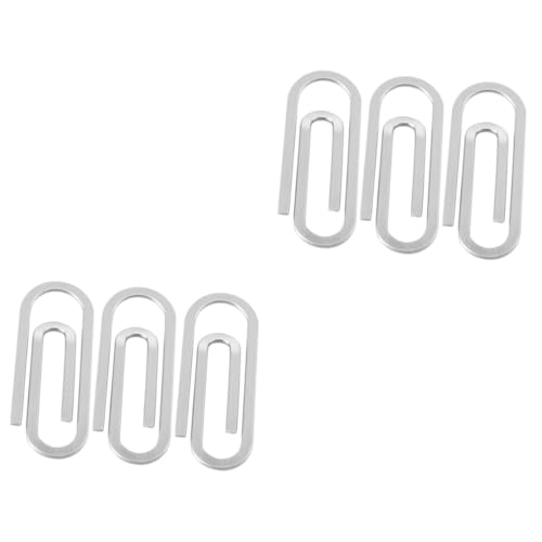 jojofuny 2 Sätze Geldbörse Clips Klein Papierklammern Datei Bunt Klammern Für Papier Rutschfeste Büroklammern Halteklammern Geldklammern Rostfreier Stahl Silver 3 Stücke * 2 jojofuny 2 Sätze Geldbörse Clips Klein Papierklammern Datei Bunt Klammern Für Papier Rutschfeste Büroklammern Halteklammern Geldklammern Rostfreier Stahl Silver 3 Stücke * 2 von jojofuny
