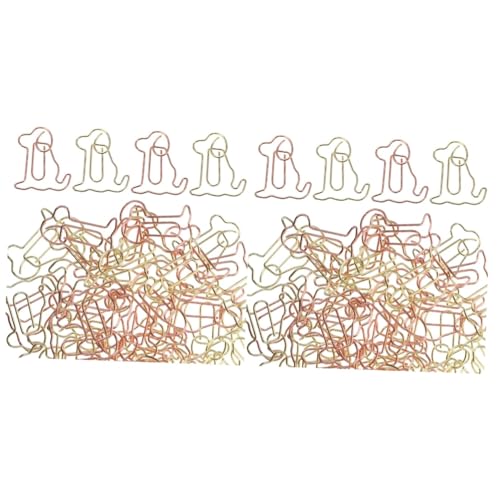 jojofuny 2 Sätze Mehrfarbige Lesezeichen Dackel Kleine Clips Papierclip Schulsachen Büroklammern Befestigungsclips Für Dokumente Rechnungen Fixieren Büroklammer 50 Stück * 2 jojofuny 2 Sätze Mehrfarbige Lesezeichen Dackel Kleine Clips Papierclip Schulsachen Büroklammern Befestigungsclips Für Dokumente Rechnungen Fixieren Büroklammer 50 Stück * 2 von jojofuny