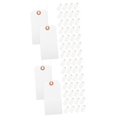 jojofuny 2 Sätze Multifunktionale Etiketten Wäscheetiketten Für Kleidung Blanko Preisschild Hängeetiketten Papieretiketten Für Kleidung Papieretiketten Markierungsetiketten 100 Stück * 2 jojofuny 2 Sätze Multifunktionale Etiketten Wäscheetiketten Für Kleidung Blanko Preisschild Hängeetiketten Papieretiketten Für Kleidung Papieretiketten Markierungsetiketten 100 Stück * 2 von jojofuny