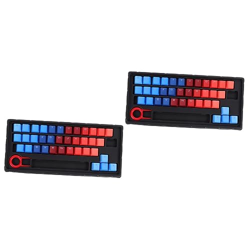 jojofuny 2 Sätze Tastenkappe Mechanische Tastatur Computertastaturen Tastaturzubehör Gaming-tastatur Mechanisch Tastaturschutz Tastatur Wechseln Computer Tastatur Einzigartig Schutzfilm Pbt von jojofuny