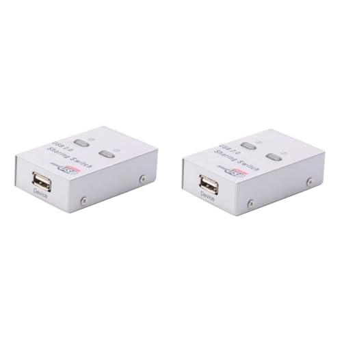 jojofuny 2 Stück 2.0-Sharing 1-2 Computer-Scanner-drucker-Sharing Automatisch Für Das Home Office Kein Kabel Einfach Zu Bedienen jojofuny 2 Stück 2.0-Sharing 1-2 Computer-Scanner-drucker-Sharing Automatisch Für Das Home Office Kein Kabel Einfach Zu Bedienen von jojofuny