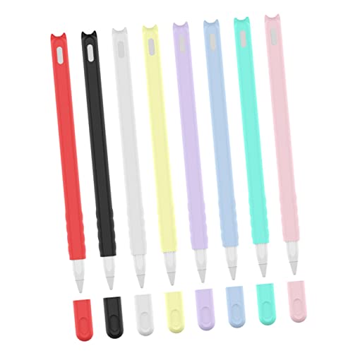 jojofuny 2 Stück Applepencil2 Stifthülle Tablet Mit Stift Displayschutzfolie Point Cat Cartoon Tablet Mit Stylus Stifthülle Für Bleistift Der 2 Generation Schweinemuster Hülle Für von jojofuny