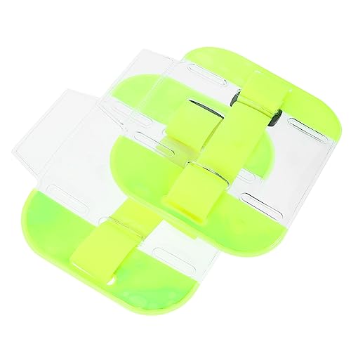 jojofuny 2 Stück Ausweis Armbandhalter Armbänder Für Karten Lanyard Kartenhalter Halter Arbeitsausweishalter Armband Ausweishalter Schlüssel Sicherheits Lanyards Für Ausweise von jojofuny