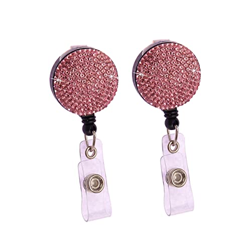 jojofuny 2 Stück Badge Tag Clip Einziehbare Halter Mit Schlüssel Badge Holder Kartenhalter Id Badge Reel Clip Badge Reel Schwenkclip von jojofuny