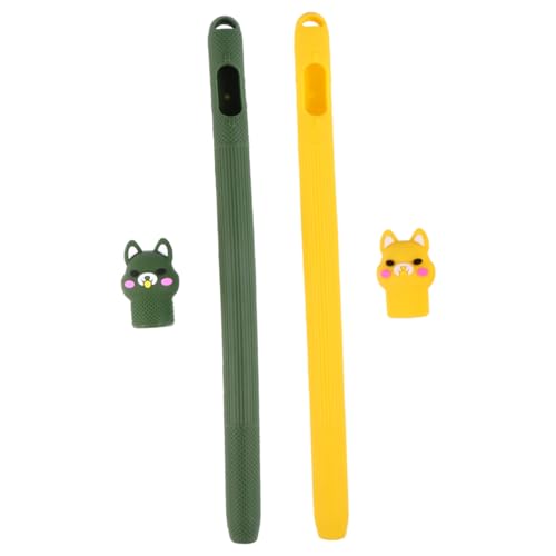 jojofuny 2 Stück Kompatibel Mit Pencil Der Ersten Generation Silikon Anti Fall Schutzhülle Spitze Stylus Absorber Touch Ladegriffe Tablet Stift Druckbleistift LED Grün jojofuny 2 Stück Kompatibel Mit Pencil Der Ersten Generation Silikon Anti Fall Schutzhülle Spitze Stylus Absorber Touch Ladegriffe Tablet Stift Druckbleistift LED Grün von jojofuny