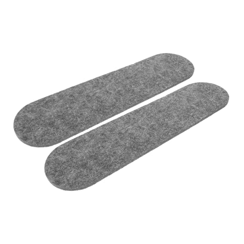 jojofuny 2 Stück Selbstklebbares Filzbrett Push -Brett Fotohalter für die Wand Patch-Board Schild Filztafeldekorationen Zubehör-Organizer Pinnwand fürs Büro Anzeigetafel gefühlt Dark Grey von jojofuny
