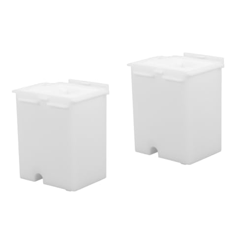 jojofuny 2 Stück Waste Pad Waste Ink Ersatztank Pad Waste Ink Auffangpad Tank Drucker Waste Ink Pad Ersatz Druckerteil Pad Für Waste Ink Kompatibel Kunststoff Weiß von jojofuny