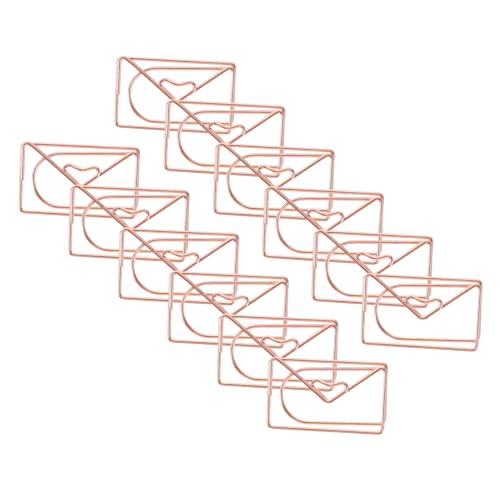 jojofuny 20 Stück Briefumschlag-büroklammer Hochzeit Schüttgut Rose Clips Groß Schreibtisch Form Jumbo Papier Büroklammern Umhüllen Golden jojofuny 20 Stück Briefumschlag-büroklammer Hochzeit Schüttgut Rose Clips Groß Schreibtisch Form Jumbo Papier Büroklammern Umhüllen Golden von jojofuny
