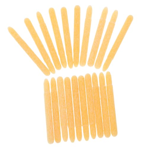 jojofuny 20 Stück Marker -stift -ersatzstiftspitze Farbmarker-tipps Ersatzspitzen Für Markierungsstifte Permanentmarkerspitzen Permanente Farbmarker Marker-stift-punkte Yellow Polyester von jojofuny