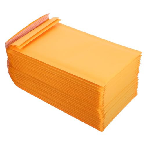 jojofuny 25 Stück Blasenmailer Wrap-Mailer Umschläge gepolstert Post Mailer Versandumschlag selbst geschenktüten versandbeutel Luftblasen-Mailer aus Kraftpapier Verpackungsbeutel Yellow jojofuny 25 Stück Blasenmailer Wrap-Mailer Umschläge gepolstert Post Mailer Versandumschlag selbst geschenktüten versandbeutel Luftblasen-Mailer aus Kraftpapier Verpackungsbeutel Yellow von jojofuny