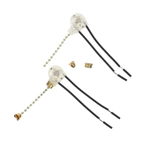 jojofuny 2Stücke Zugkettenschalter Für Deckenlampen Zugschalter Mit Goldener Perlenkette Für Wandlampen Tischlampen Und Deckenleuchten Langlebig Und Einfach Zu Bedienen jojofuny 2Stücke Zugkettenschalter Für Deckenlampen Zugschalter Mit Goldener Perlenkette Für Wandlampen Tischlampen Und Deckenleuchten Langlebig Und Einfach Zu Bedienen von jojofuny