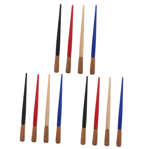 jojofuny 3 Sätze Dip-pen-halter Etui Feine Liner-stifte Federmäppchen Füller Kleiner Bleistiftkoffer Federhalter Aus Holz Schreibutensilien Dip-stifthalter Tintenhalter Hölzern 4 Stück * 3 von jojofuny