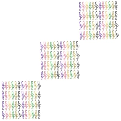 jojofuny 3 Sätze Farbige Büroklammern Verschiedene Büroklammern Office-datei-clip Büroklammern Für Papierkram Geformt Musiknote Schreibwaren Trendy Klein Metall Zufällige Farbe 75 Stück * 3 jojofuny 3 Sätze Farbige Büroklammern Verschiedene Büroklammern Office-datei-clip Büroklammern Für Papierkram Geformt Musiknote Schreibwaren Trendy Klein Metall Zufällige Farbe 75 Stück * 3 von jojofuny
