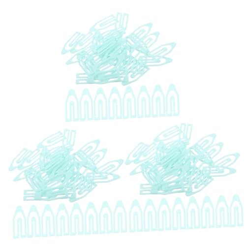 jojofuny 3 Sätze Kleine Papierklammern Die Papierklammern Mit Zinken Geformt Pastell Büroklammern Dekorative Papierklamme Farbige Büroklammer Plastik Sky-blue 60 Stück * 3 jojofuny 3 Sätze Kleine Papierklammern Die Papierklammern Mit Zinken Geformt Pastell Büroklammern Dekorative Papierklamme Farbige Büroklammer Plastik Sky-blue 60 Stück * 3 von jojofuny